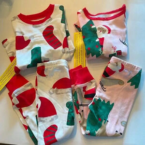 Carter’s Christmas, two piece, snug fit, long sleeve 18 months